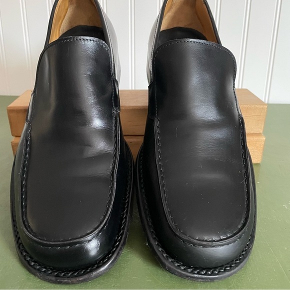 Varda NYC Unisex Luxury Hand Made Loafers in Black Leather *Italy* - Picture 3 of 15
